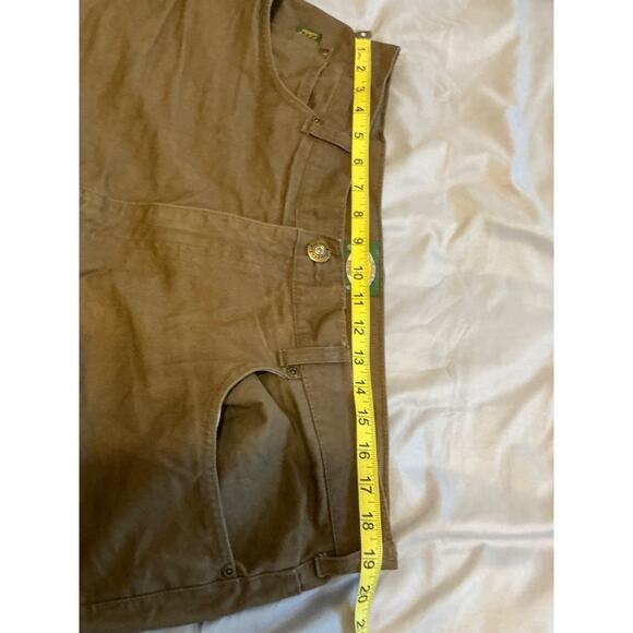 Cabelas Straight Jeans Mens 38x32 Brown Cotton Mid Rise 5 Pockets - Picture 5 of 7
